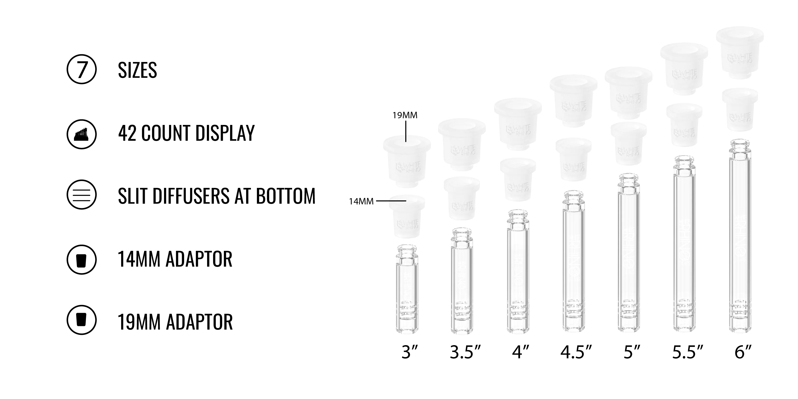 Silicone On Glass Downstem 3