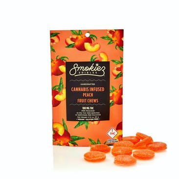 Smokiez | Peach Fruit Chews | 100mg