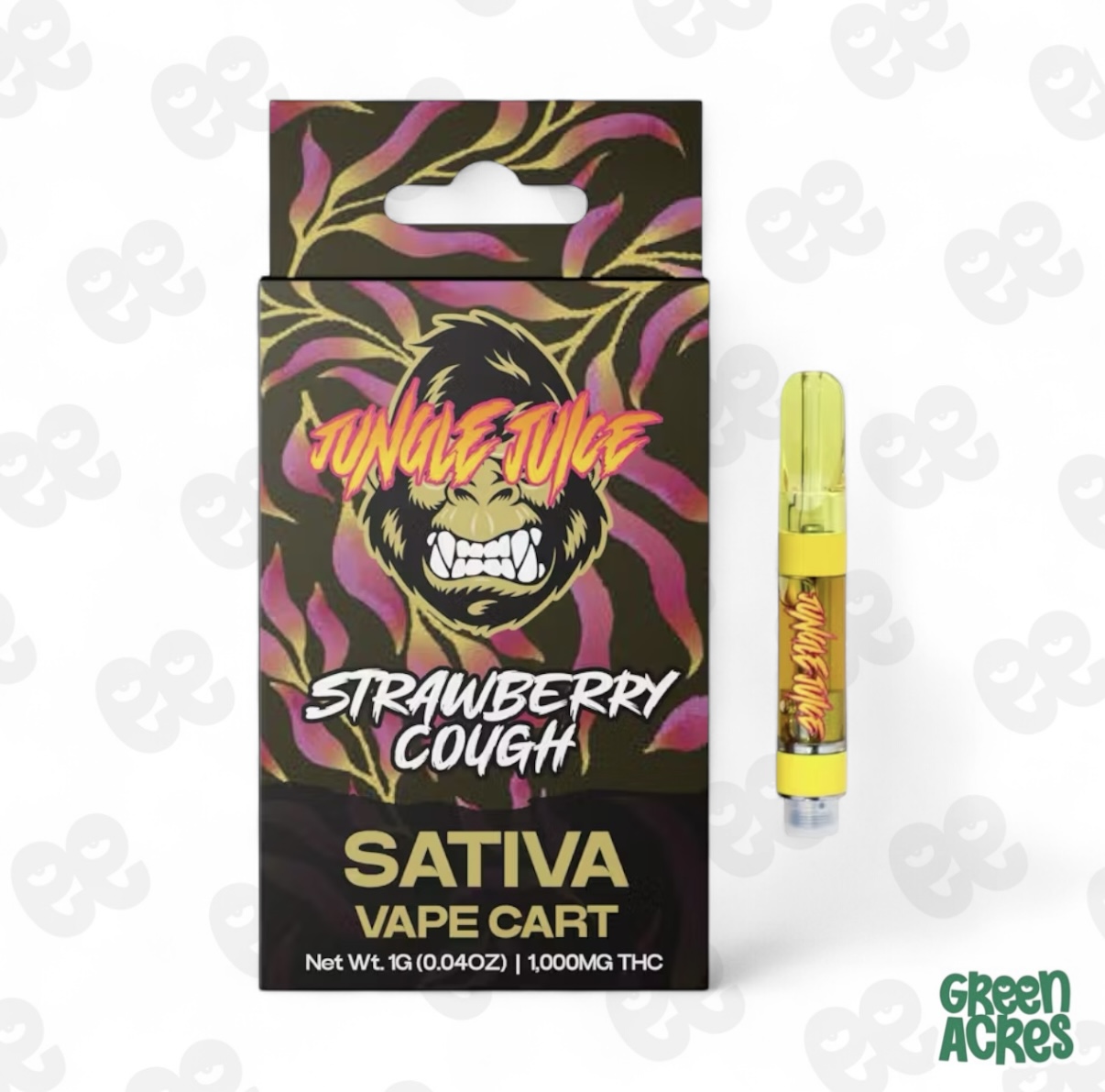 Jungle Juice: Strawberry Cough 1G Cartridge