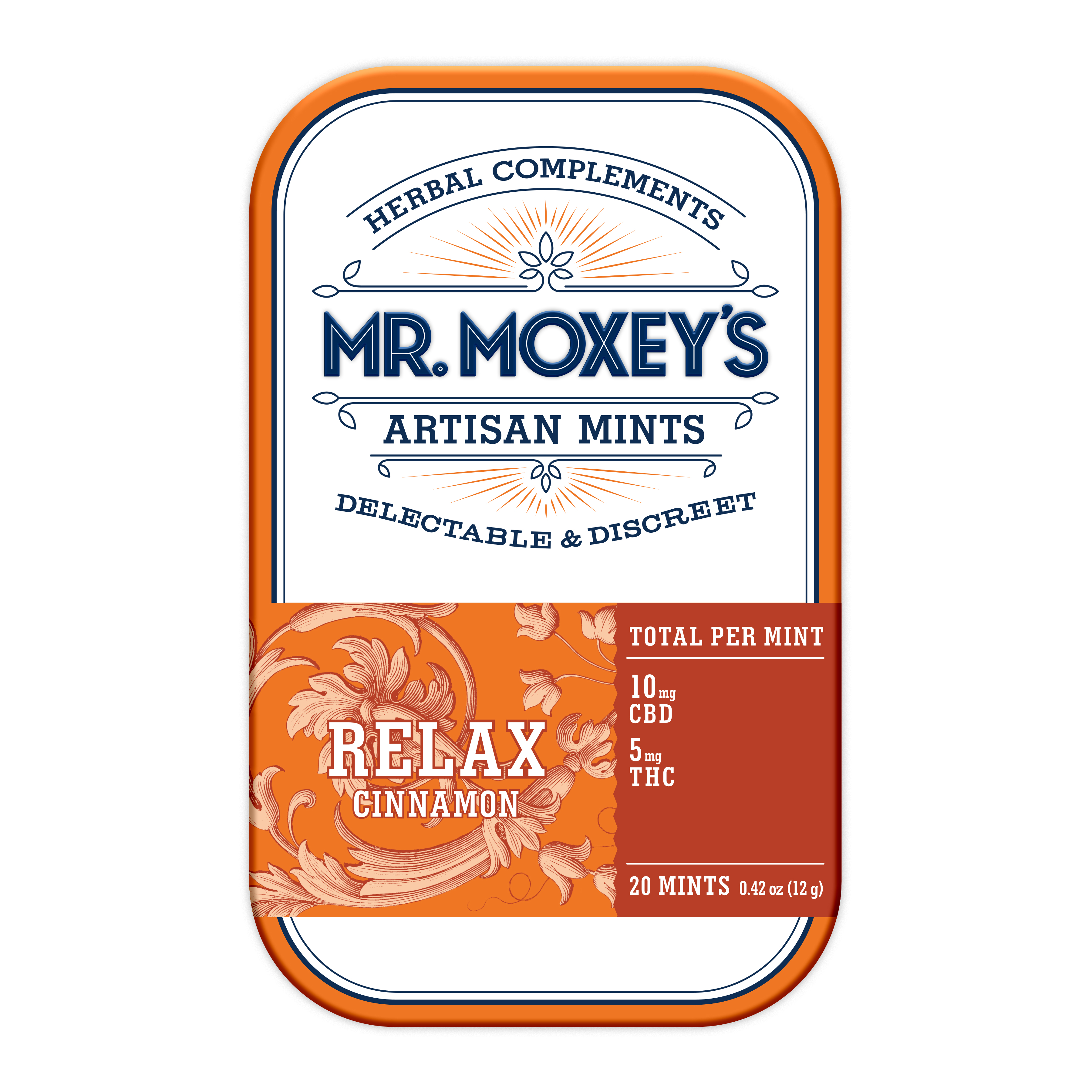 Relax Cbd Cinnamon Cbd/100mg Thc