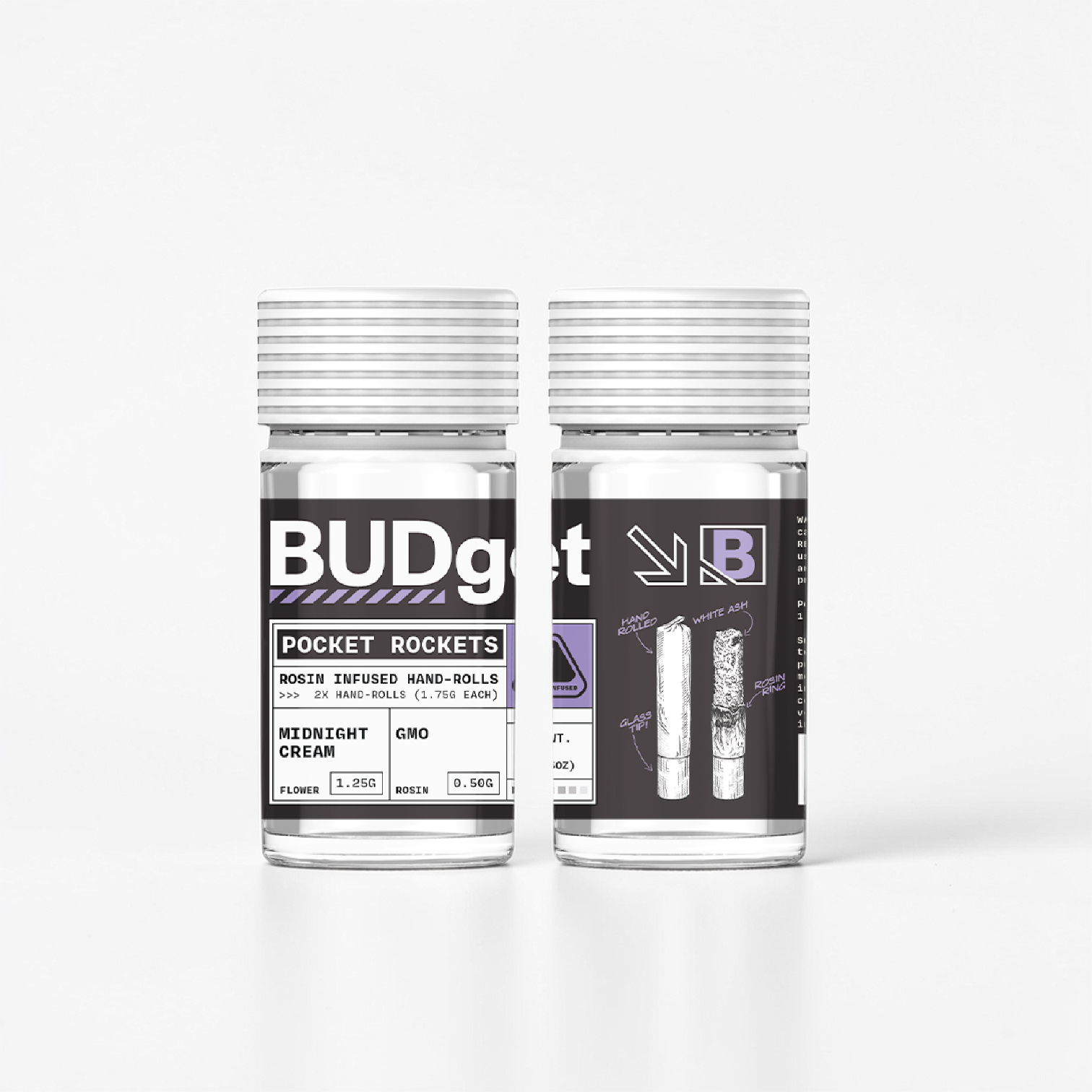 Midnight Cream Pocket Rockets 2pk