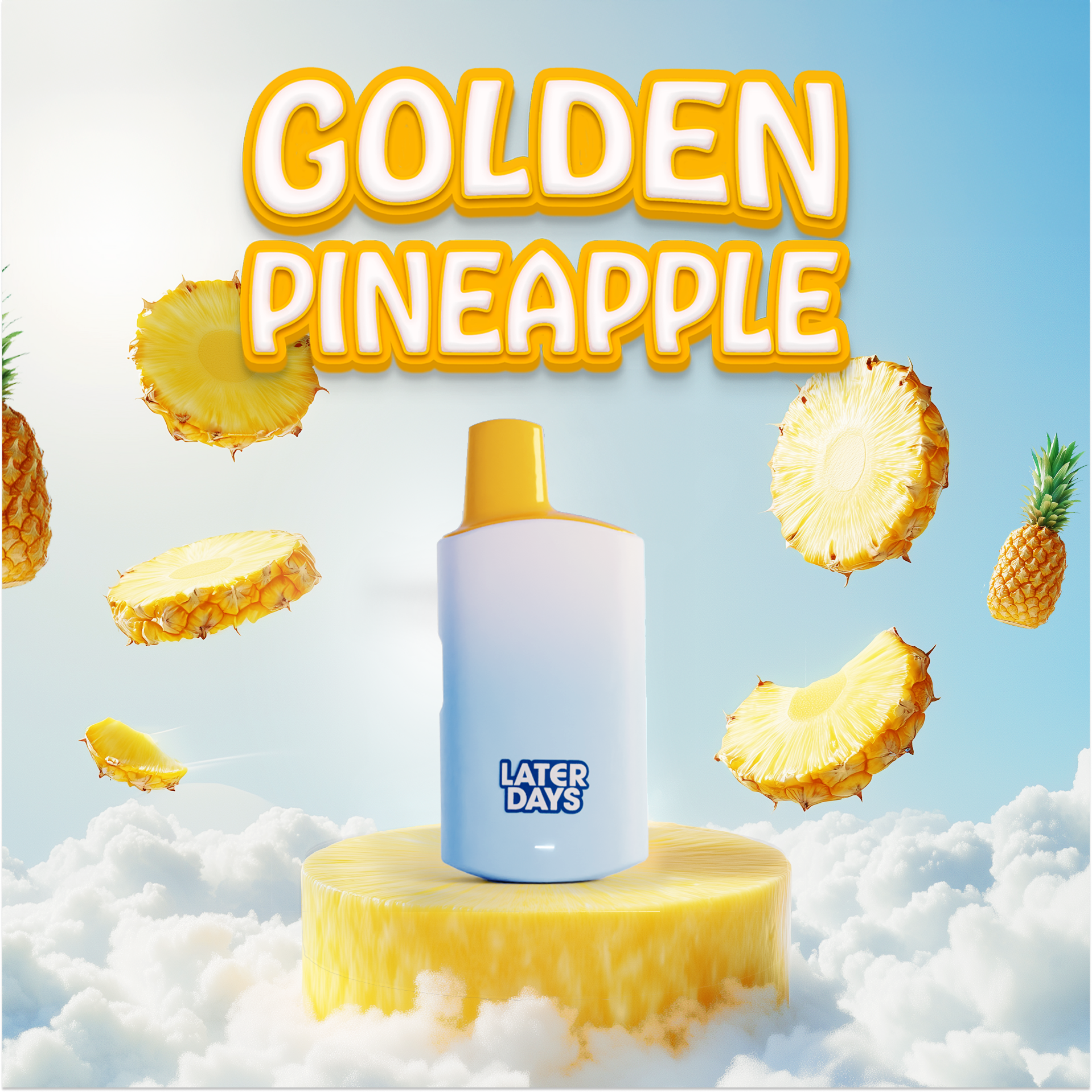 Golden Pineapple | Disposable | 1g