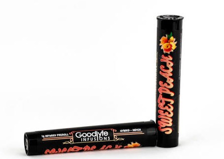 Goodlyfe Infused Pre Roll - Sweet Peach