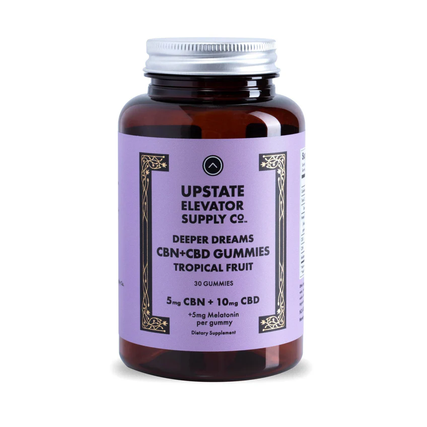 Upstate Elevator Deeper Dreams Tropical Fruit CBN/CBD Gummies