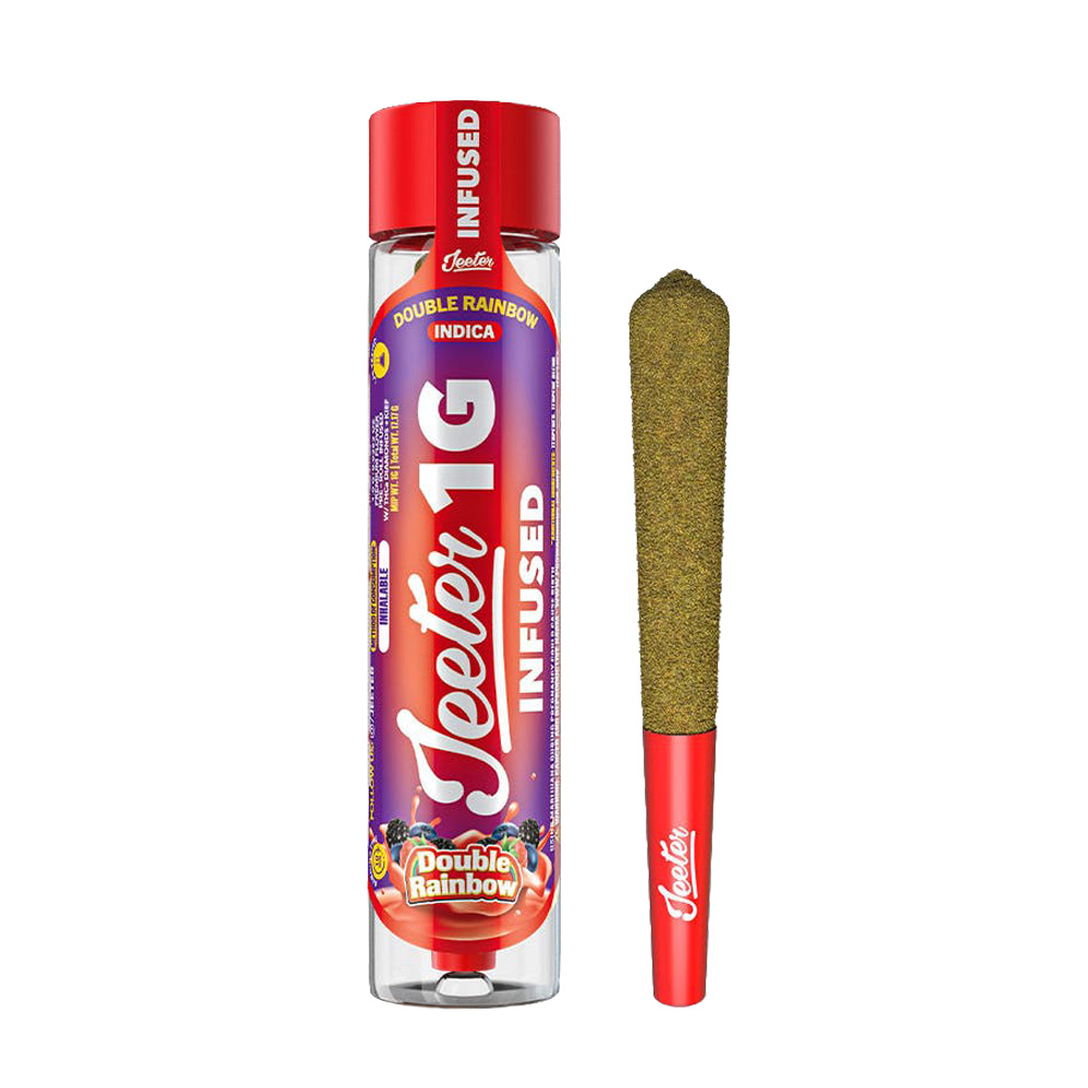 Jeeter | 1g Infused Preroll | Double Rainbow