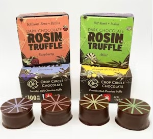 Rosin Truffle | Blueberry Chocolate