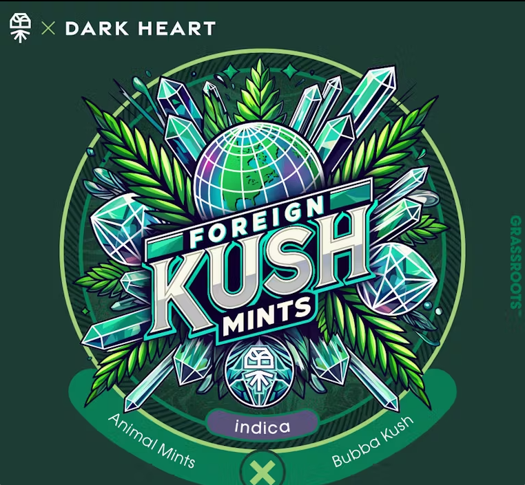 DIAMOND INFUSED FLOWER | FOREIGN KUSH MINTS