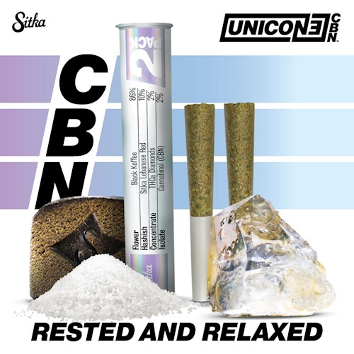 SIP Pre-Roll Infused Black Coffee+CBN UC 1g