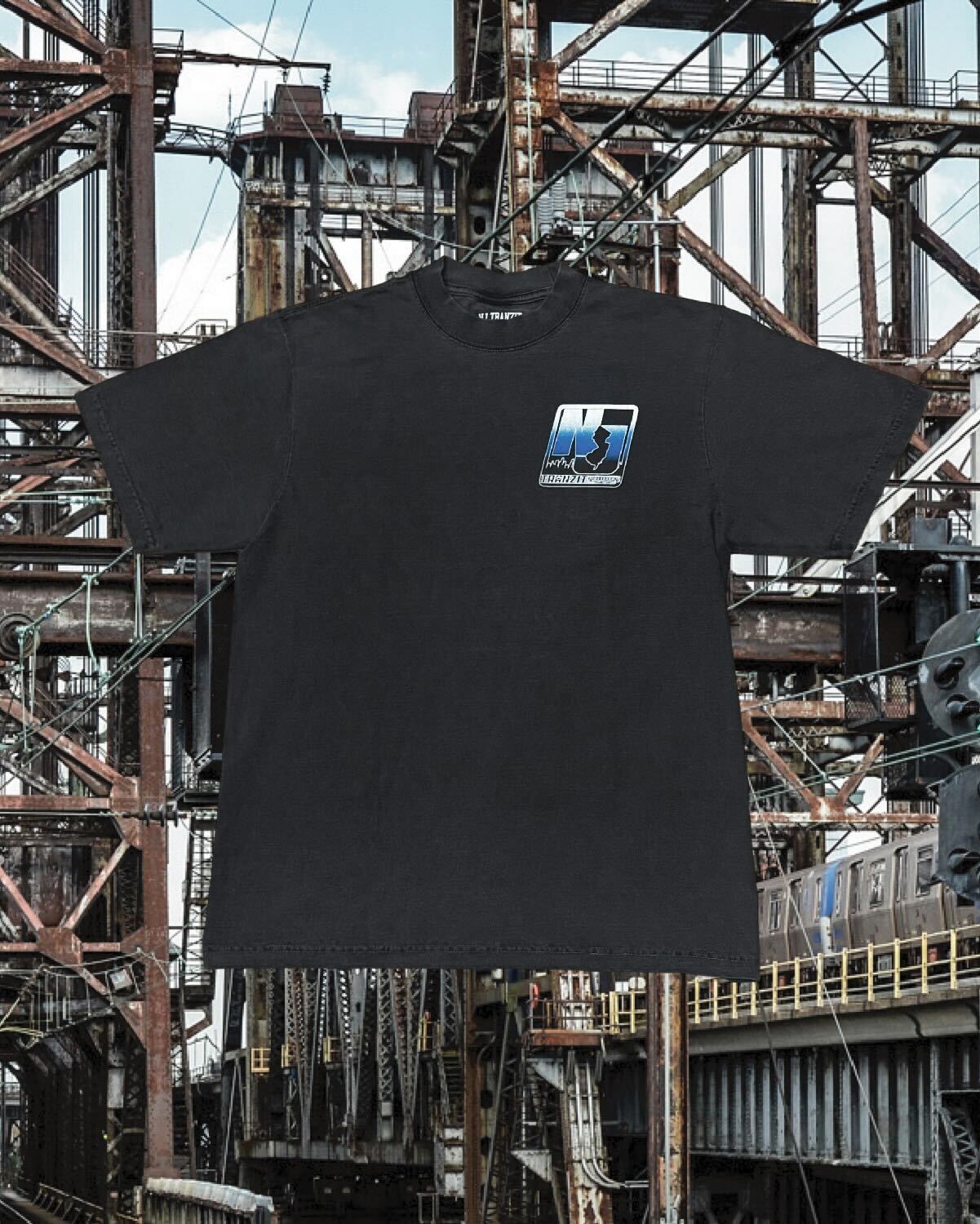 Path T-Shirt | NJ Tranzit | Large