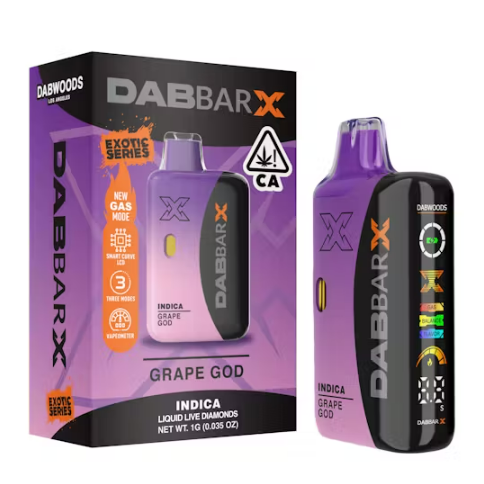 Grape God DabBar X Dabwoods