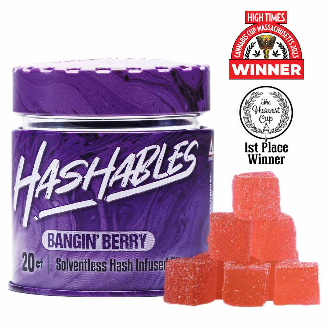 Hashables | Gummies | Bangin Berry | 20pk 100mg
