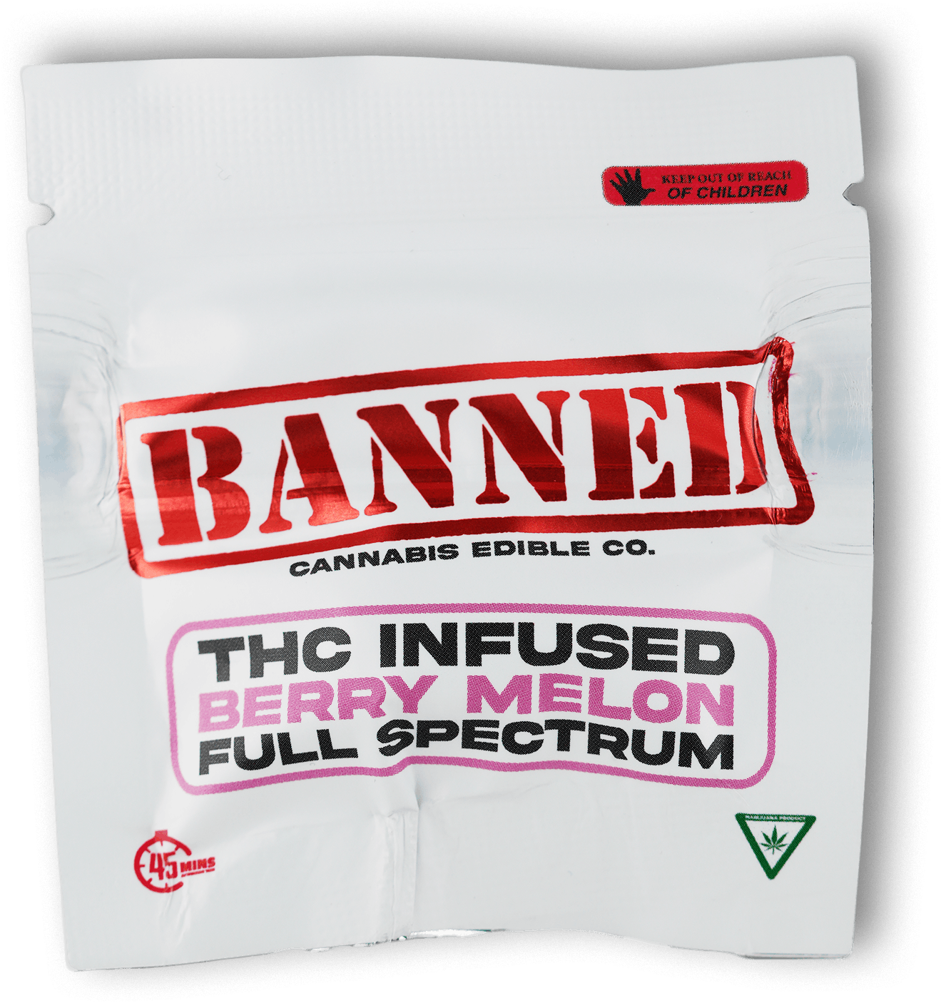 BANNED | BERRY MELON SINGLE | 100mg GUMMIES