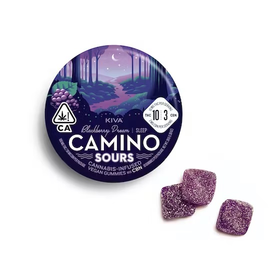 CAMINO SOURS - EDIBLE (GUMMIES) - - BLACKBERRY CBN 10:3