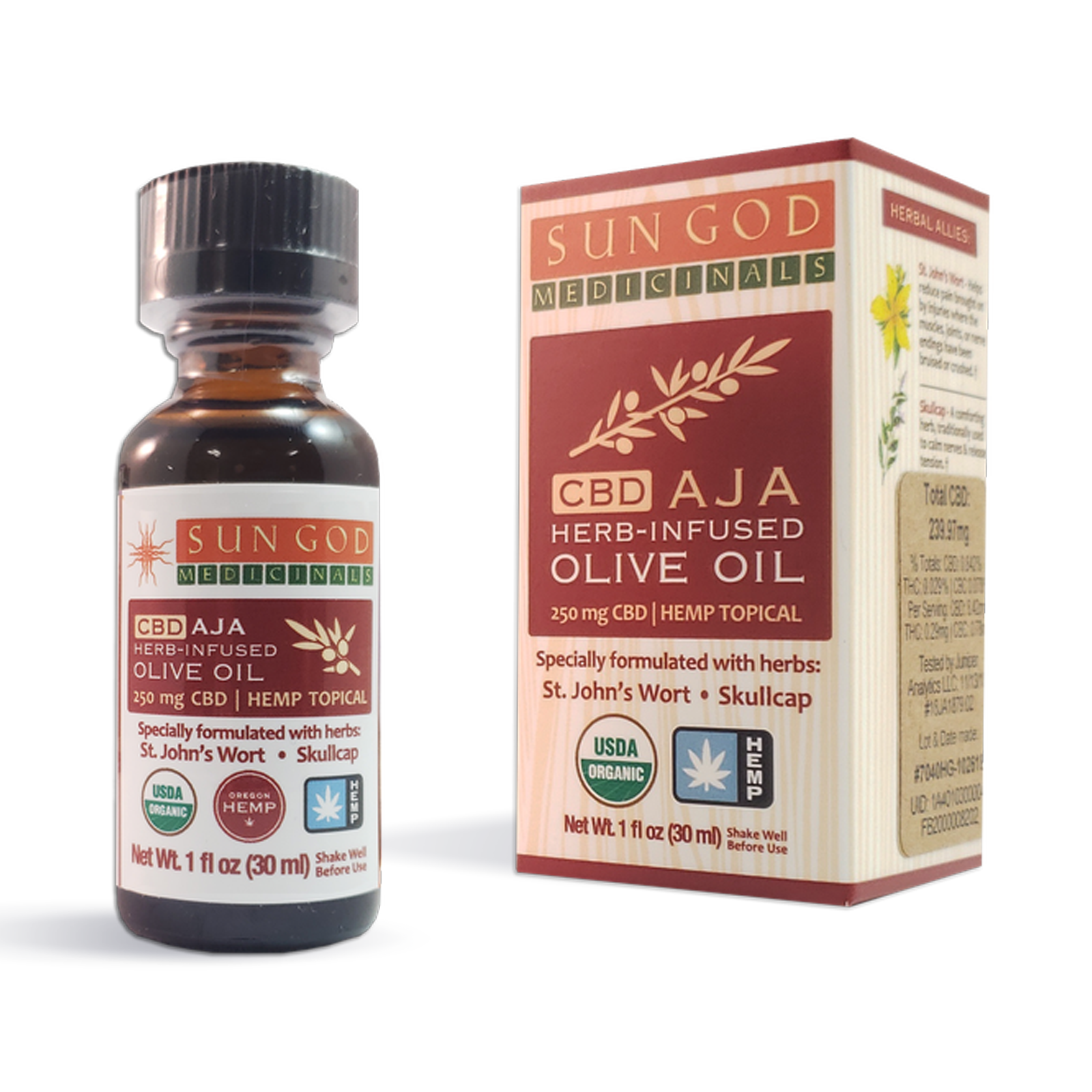 Aja Hemp & Herb Infused Olive Oil