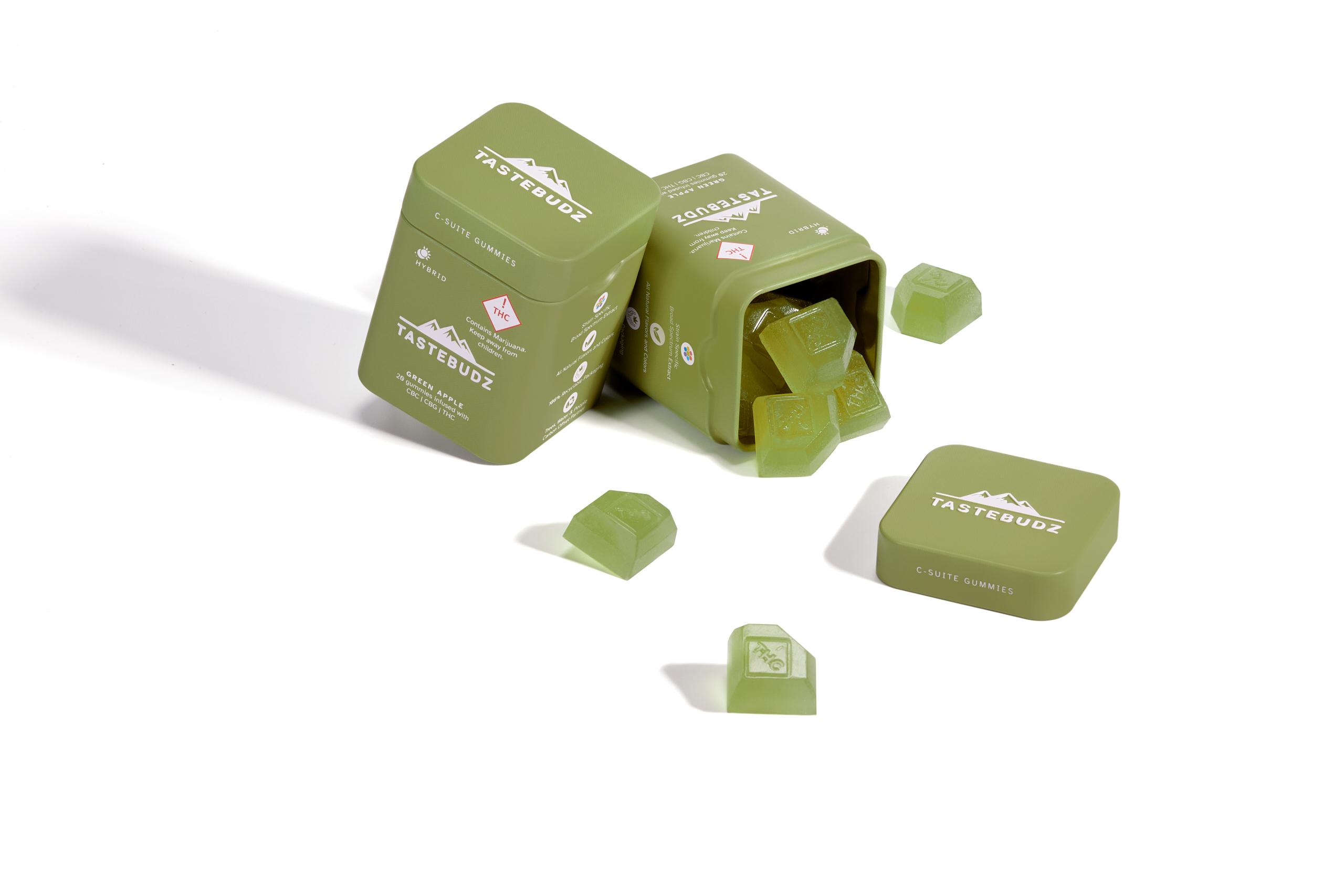 Green Apple 20pk 100mg CBC:100mg CBG: 50mg THC
