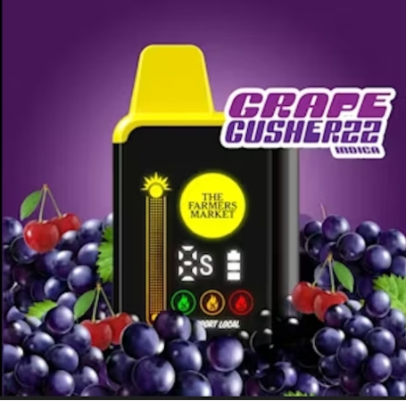 The Farmer's Market - Grape Gusherzz - 1g - Digital Disposable Vape