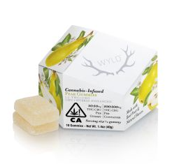 Wyld - Gummies - Pear (1:1) (CBG:THC) 100mg
