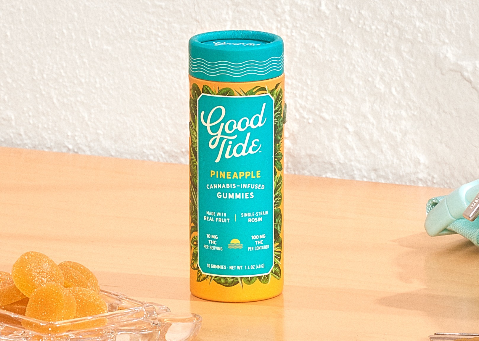 Good Tide - Pineapple Rosin Gummies 10pk - 100mg
