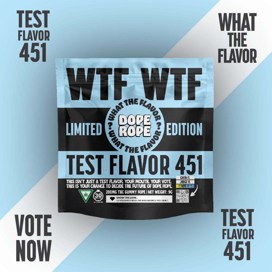 Dope Rope | 200mg Gummies | Test Flavor 451
