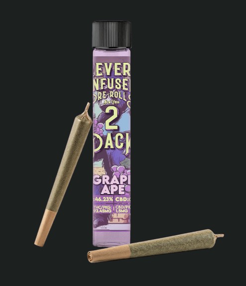 Revert Grape Ape Infused Pre Roll 2 Pack