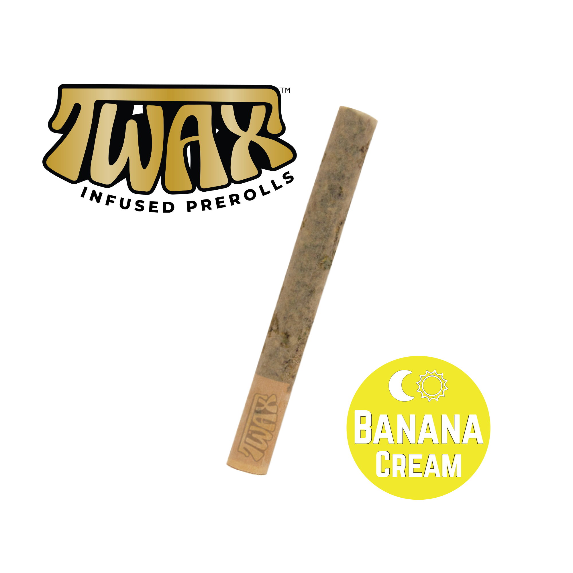 TWAX Pre-Roll 1pk/1g Infused- Banana Cream
