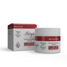 Mary's Medicinal Cream Recover CBD/THC Sandlewood 2oz