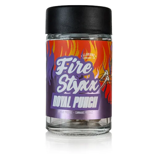 Fire Styxx - 4PK Infused Prerolls - Royal Punch