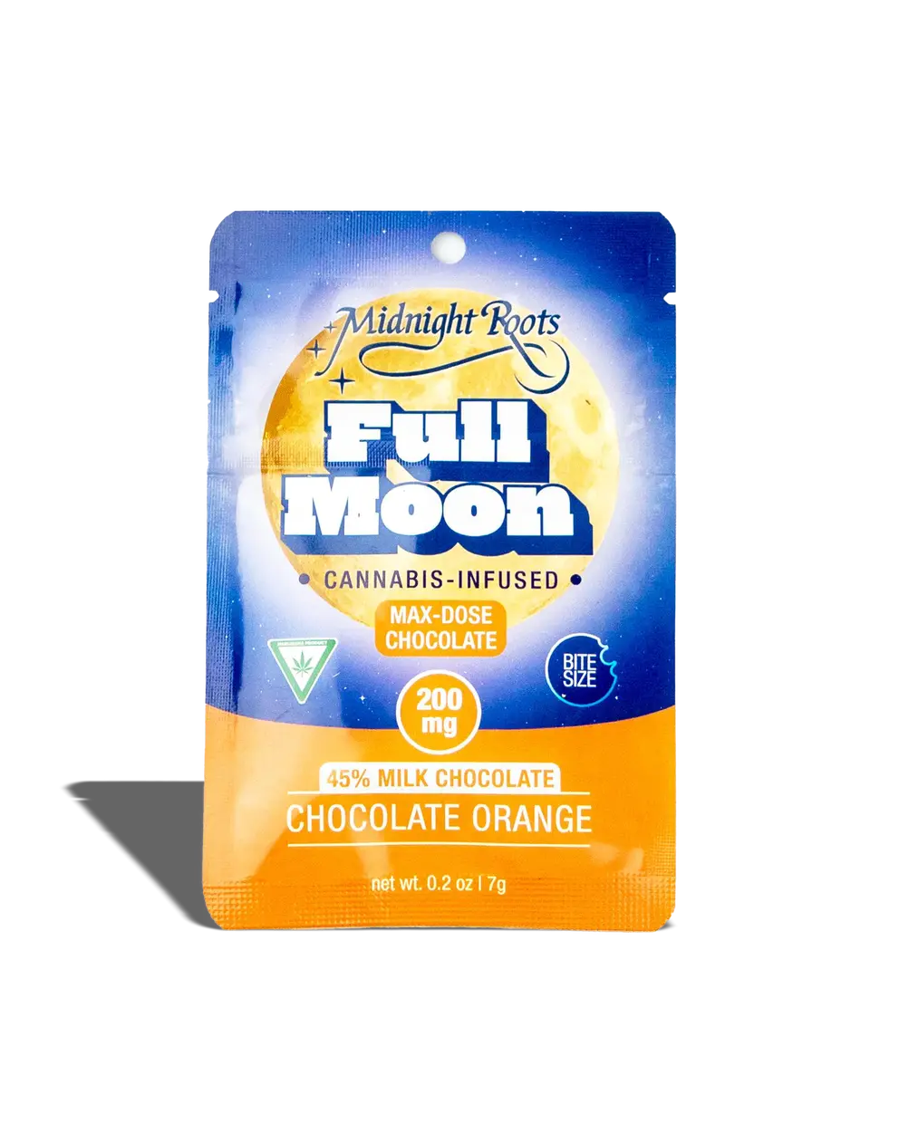 Midnight Roots | Full Moon | Orange Milk Chocolate | 200MG