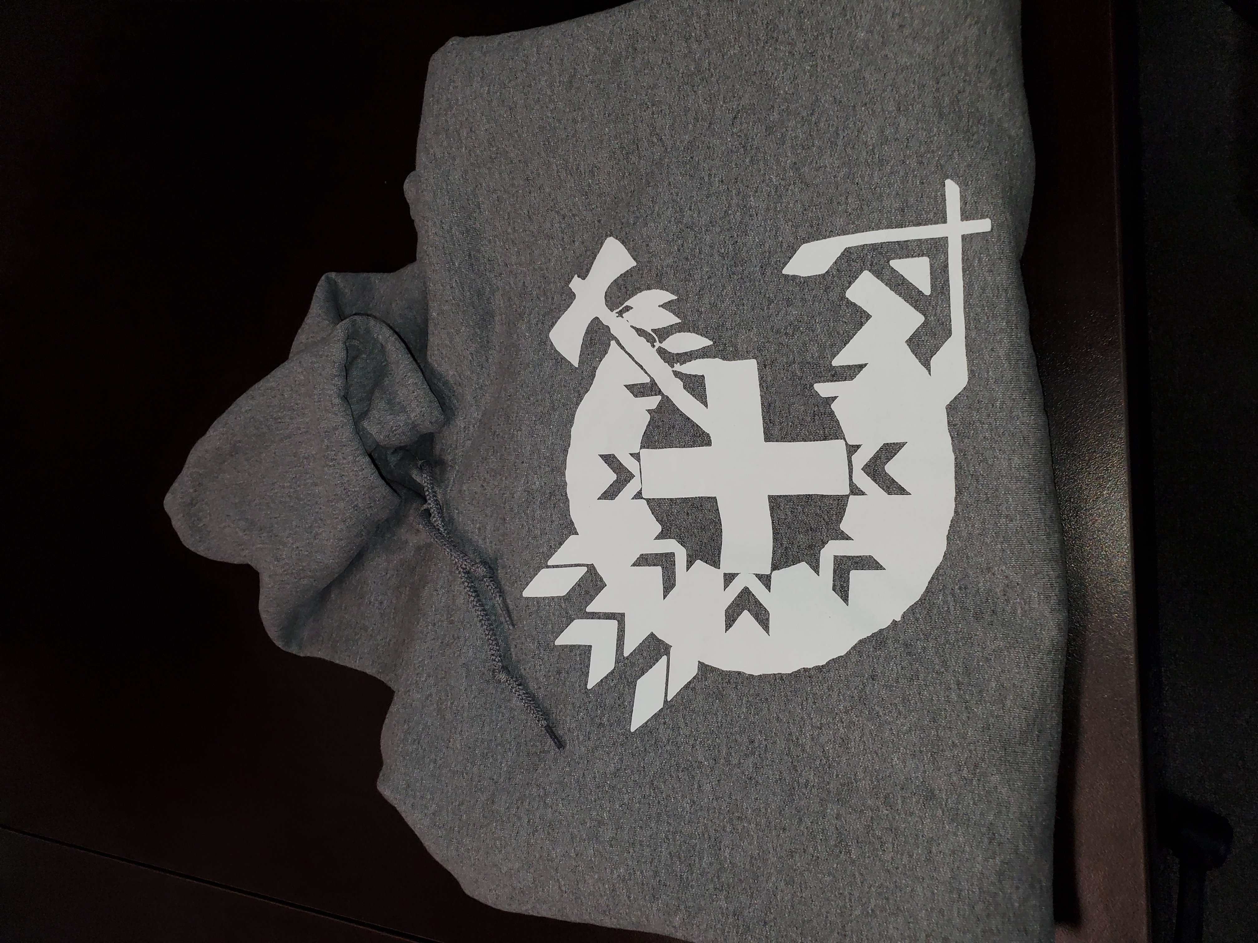 4xl Grey Hoodie