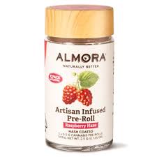 Almora - Raspberry Haze - .5g Infused Preroll 5PK