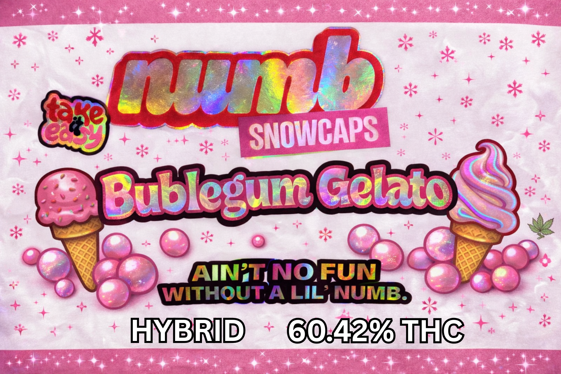 Bubblegum Gelato - Snowcaps | BULK