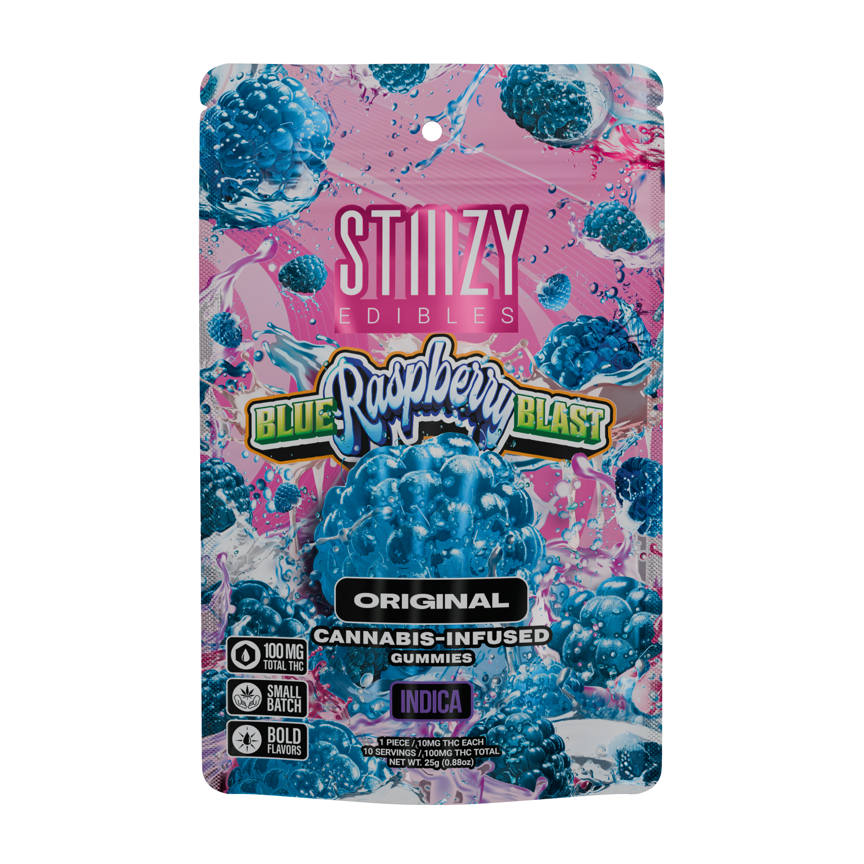 Blue Raspberry Blast | Gummies | 10pk | 100mg —.1g