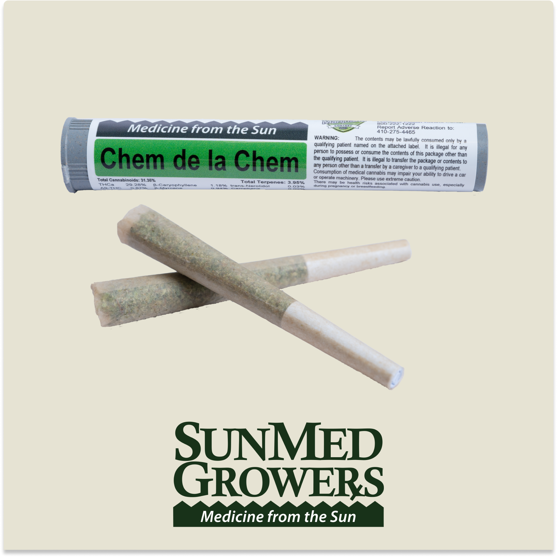 Chem de la Chem Pre-Roll 2-Pack