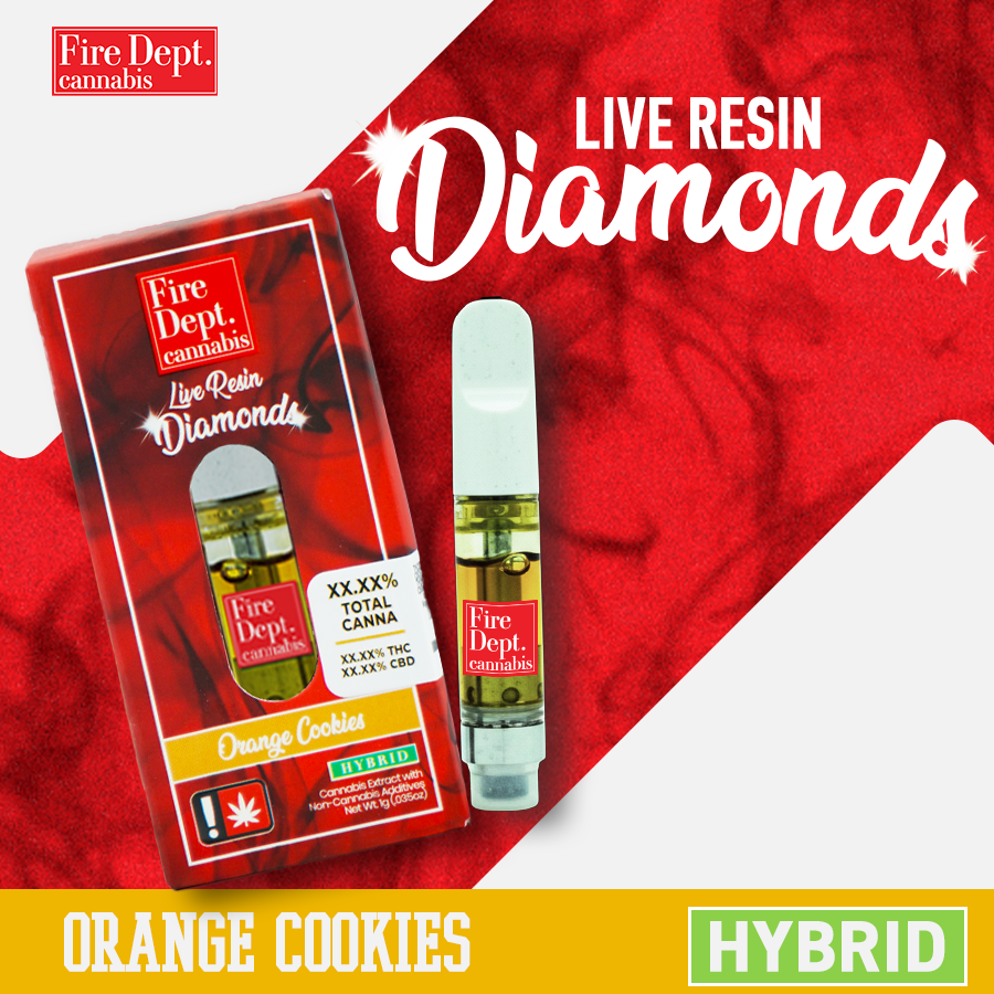 Fire Dept. Cannabis: Orange Cookies Flavored - - Fire Dept