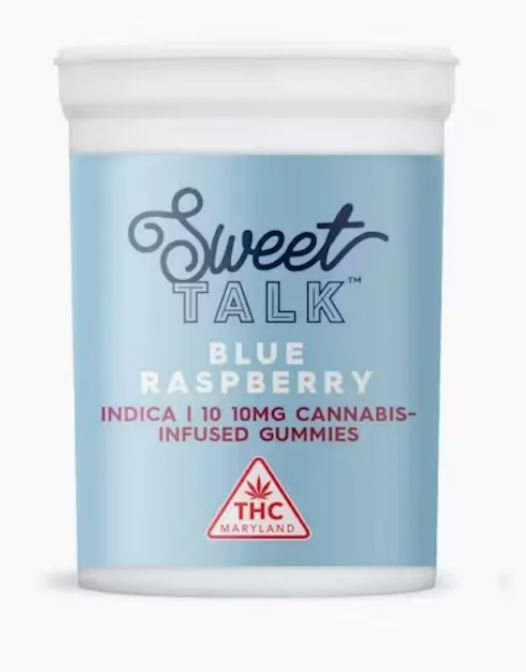 100mg Blue Raspberry Gummies