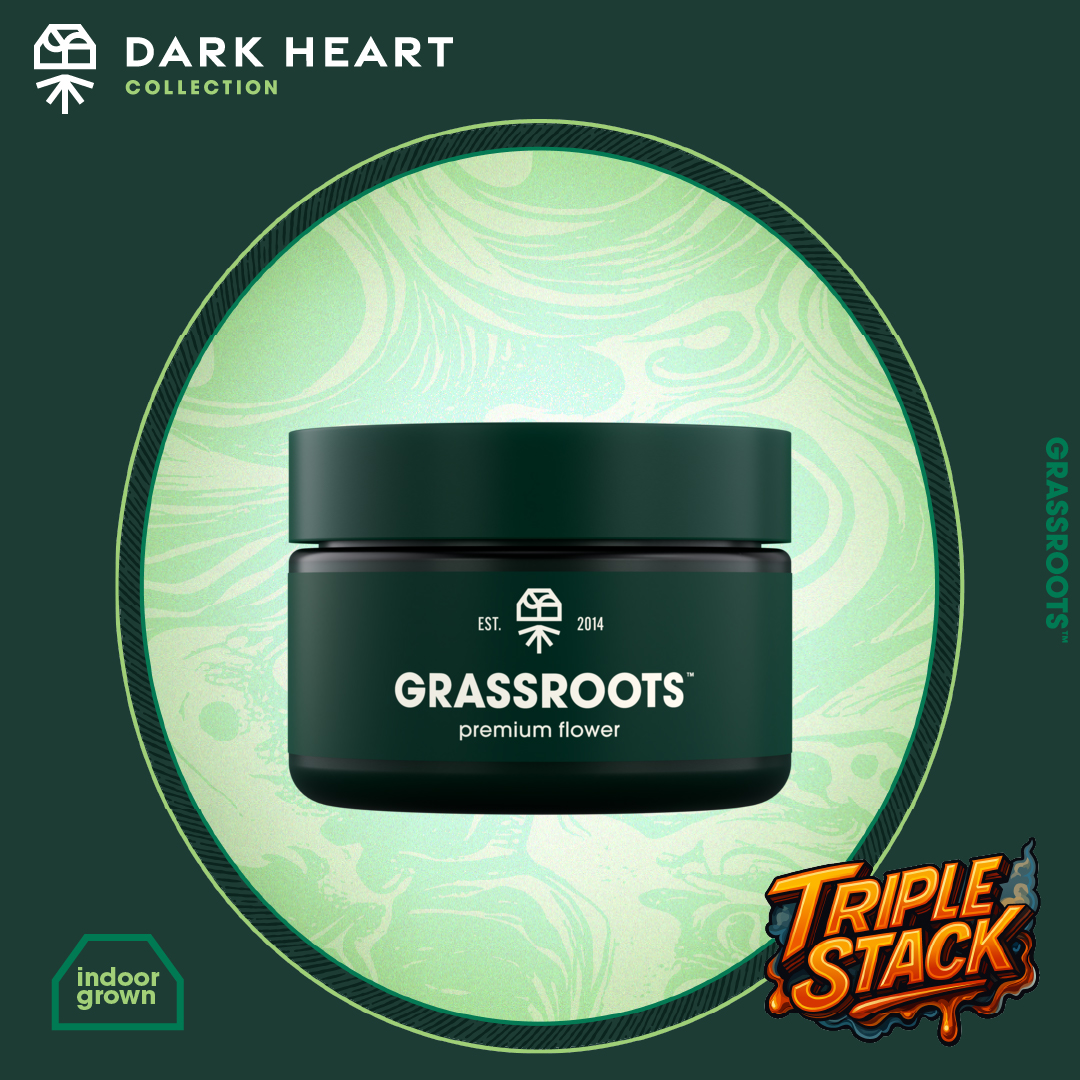 Triple Stack | Grassroots Flower | 3.5g