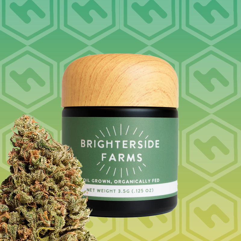 Brighterside Farms | Blueberry Haze | 3.5g