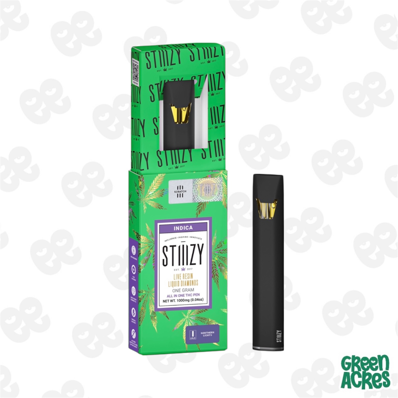 Northern Lights 1G Liquid Diamond  Disposable!