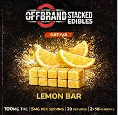 Offbrand | Lemon Bar Gummies | 100mg product photo