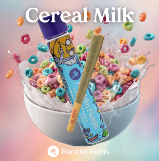 FRANKLIN FIELDS INFUSED PRE ROLL | CEREAL MILK