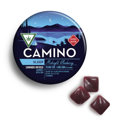 Camino - Midnight Blueberry 4:1 CBN - 200mg Gummies