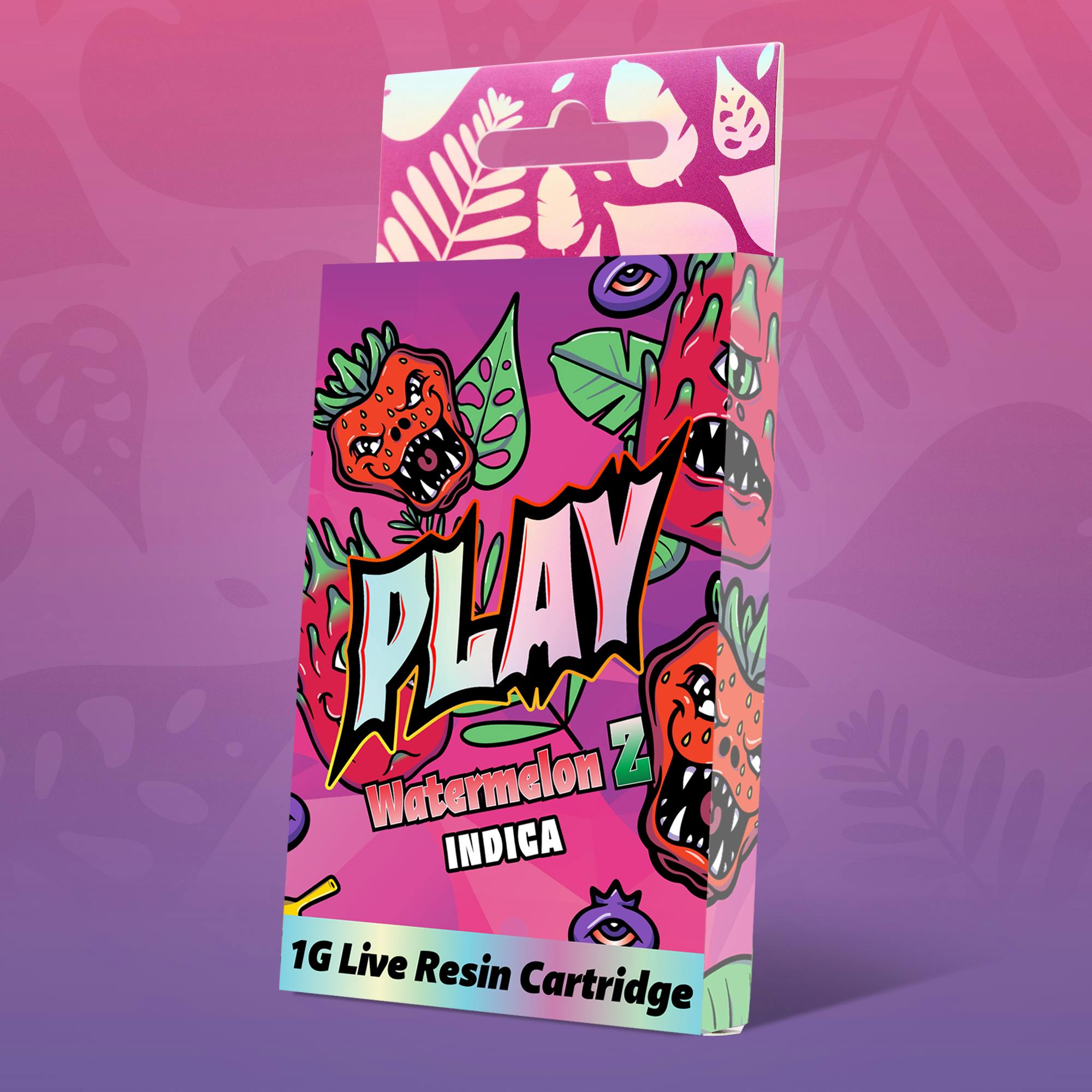 Play Cannabis | Watermelon Z Live Resin Cartridge