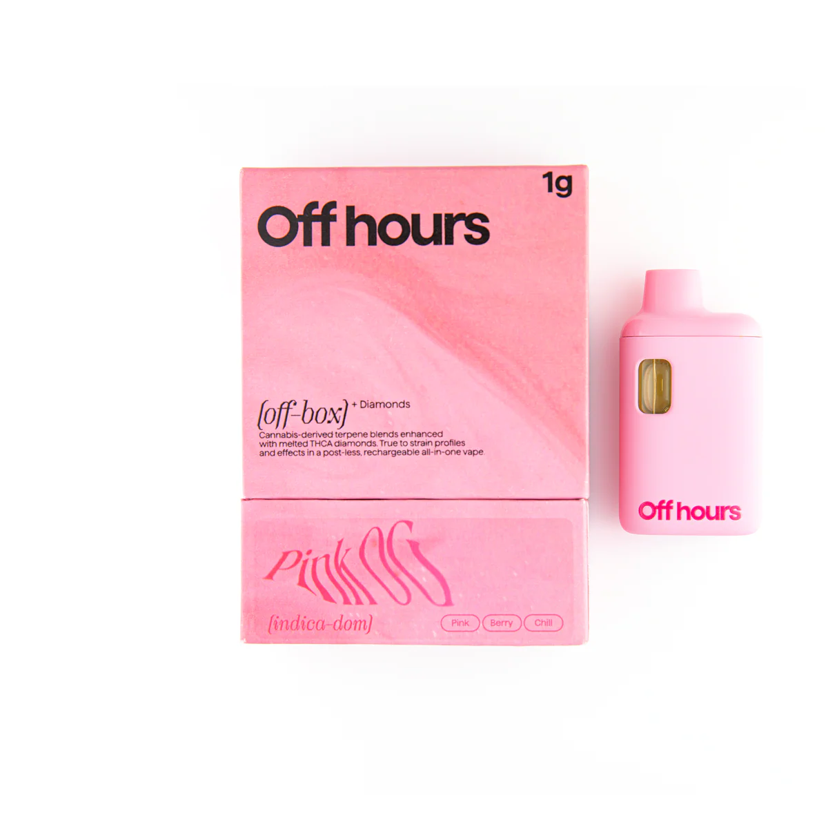 Off Hours | Pink OG | Diamonds AIO Vape | 1g