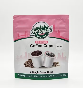 2x Baked | Coffee Cups | Decaf Coffee | 2pk x 14mg K-Cups