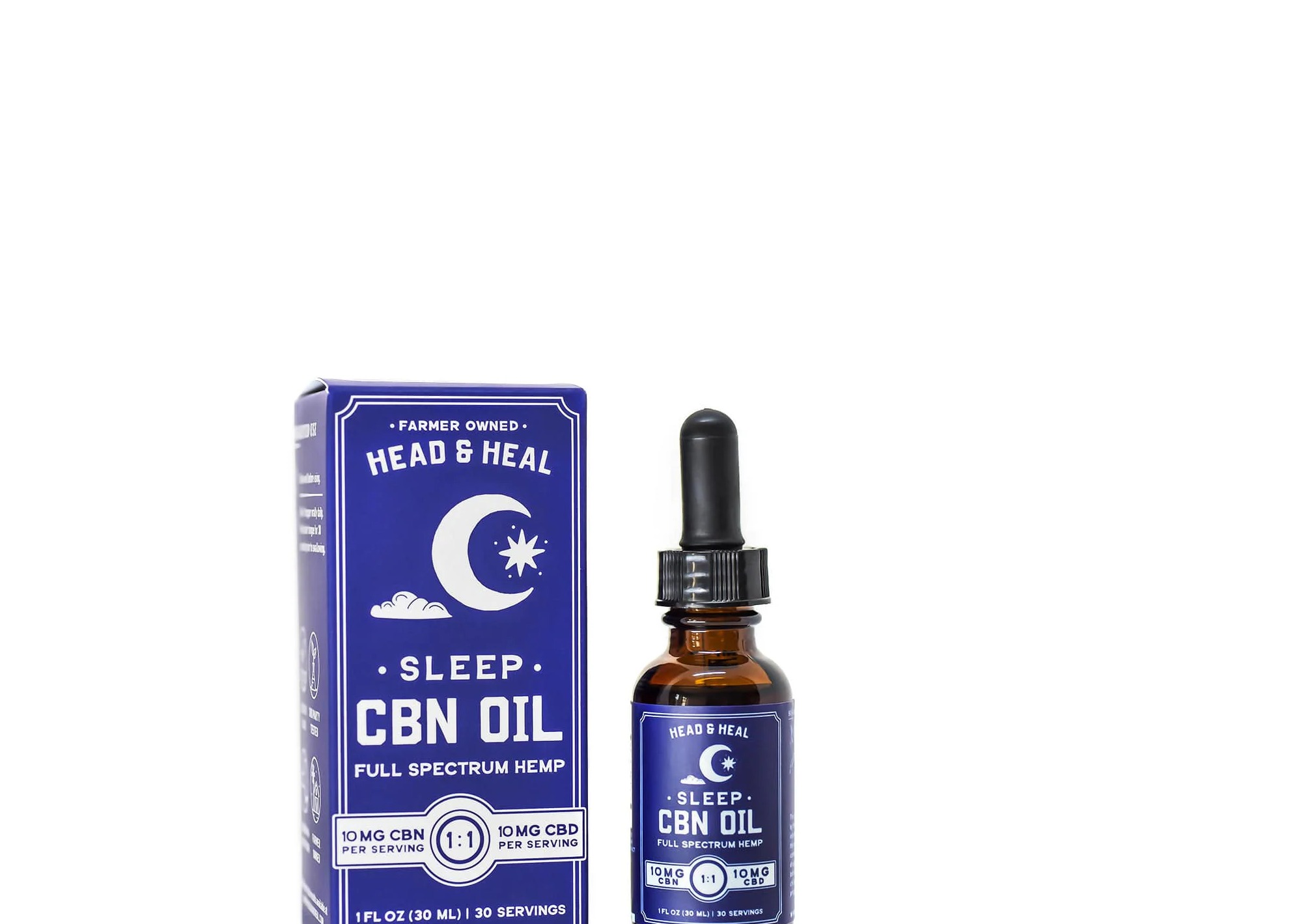 Head & Heal - Sleep Tincture 1:1 CBN : CBD - 600mg