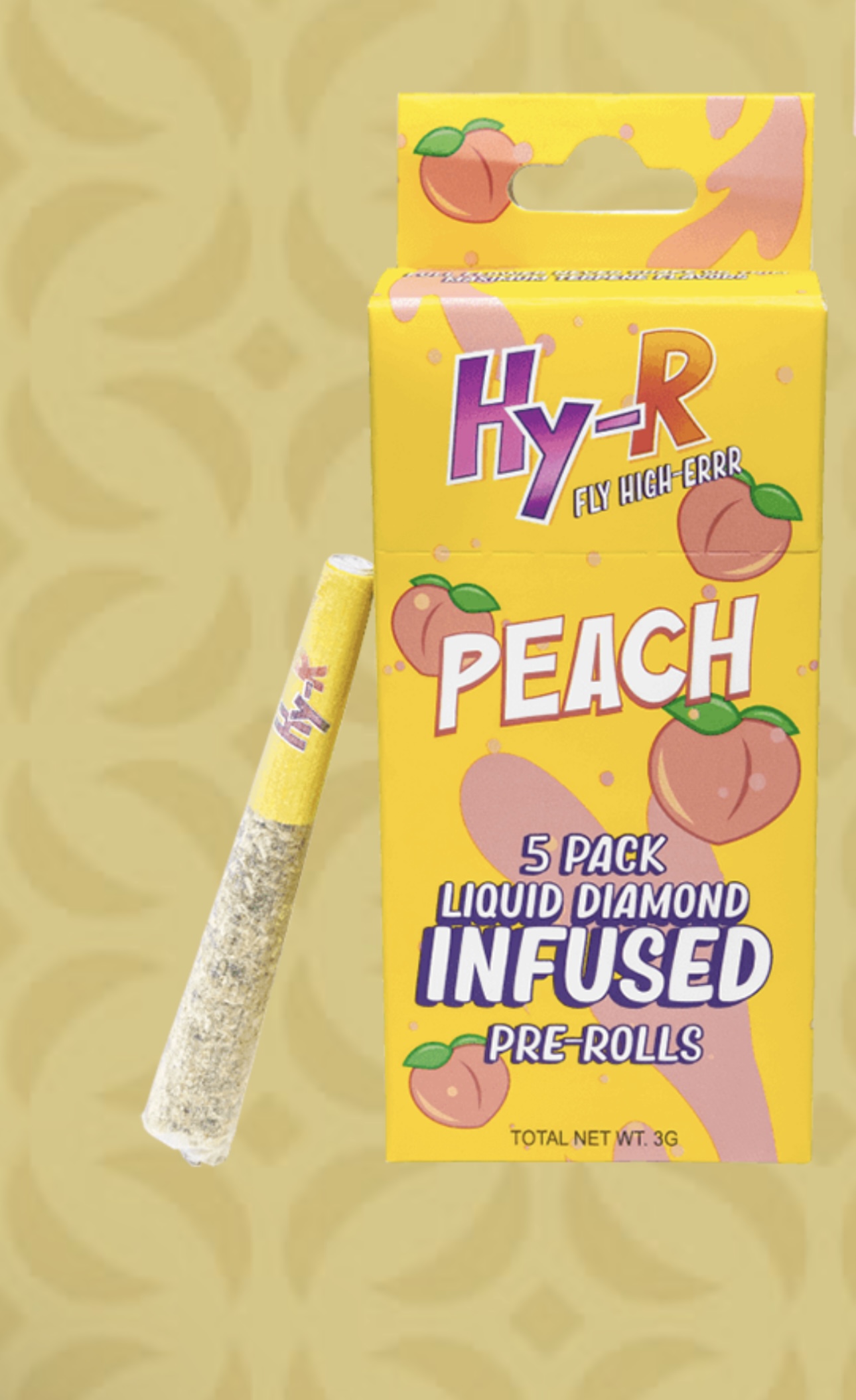 HY-R: Peach Infused (5x 0.6g) 5-pack
