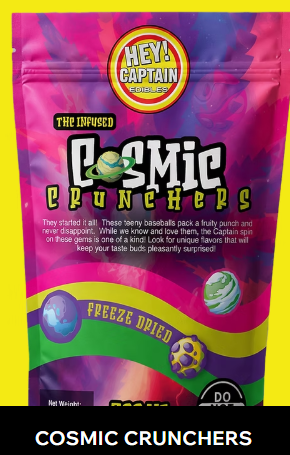 Hey Captain - Cosmic Crunchers - 200mg
