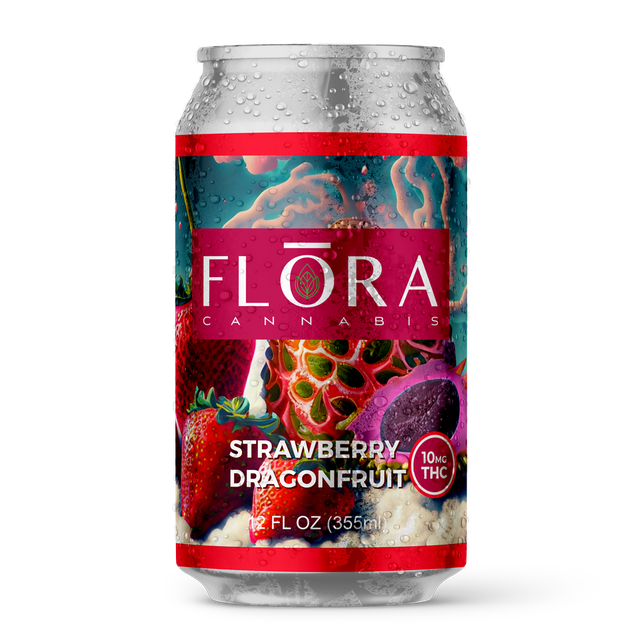 THC Strawberry Dragonfruit Beverage (2 Servings)