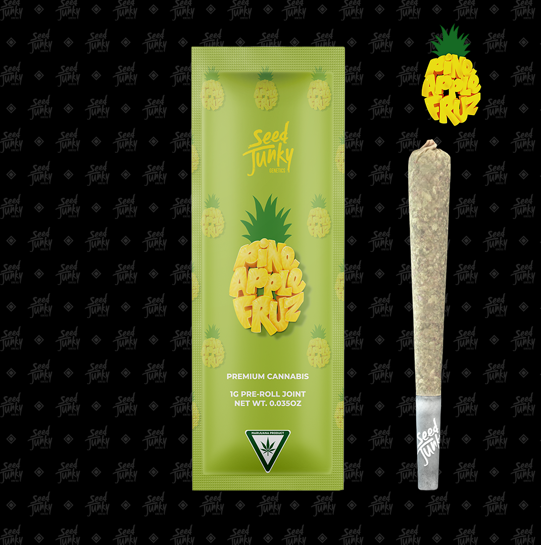 Seed Junky Pre-Roll 1g - Pineapple Fruz