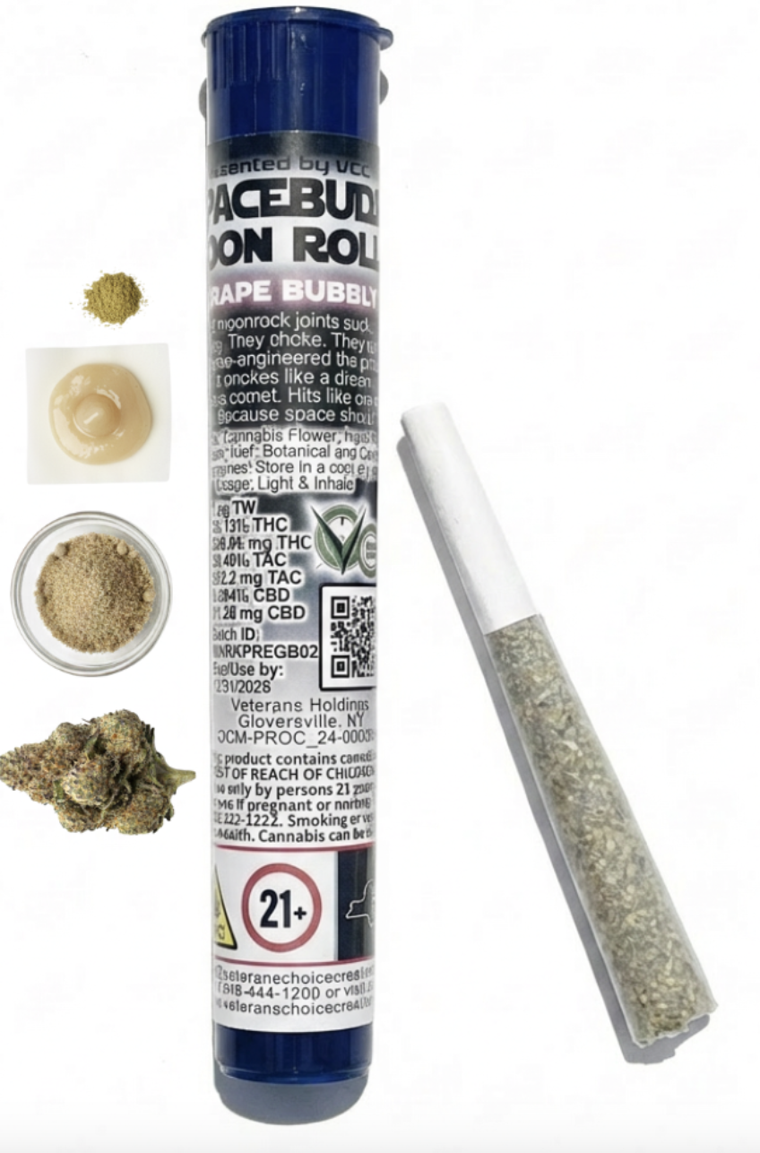 Spacebuds Moon Roll- Grape Bubbly